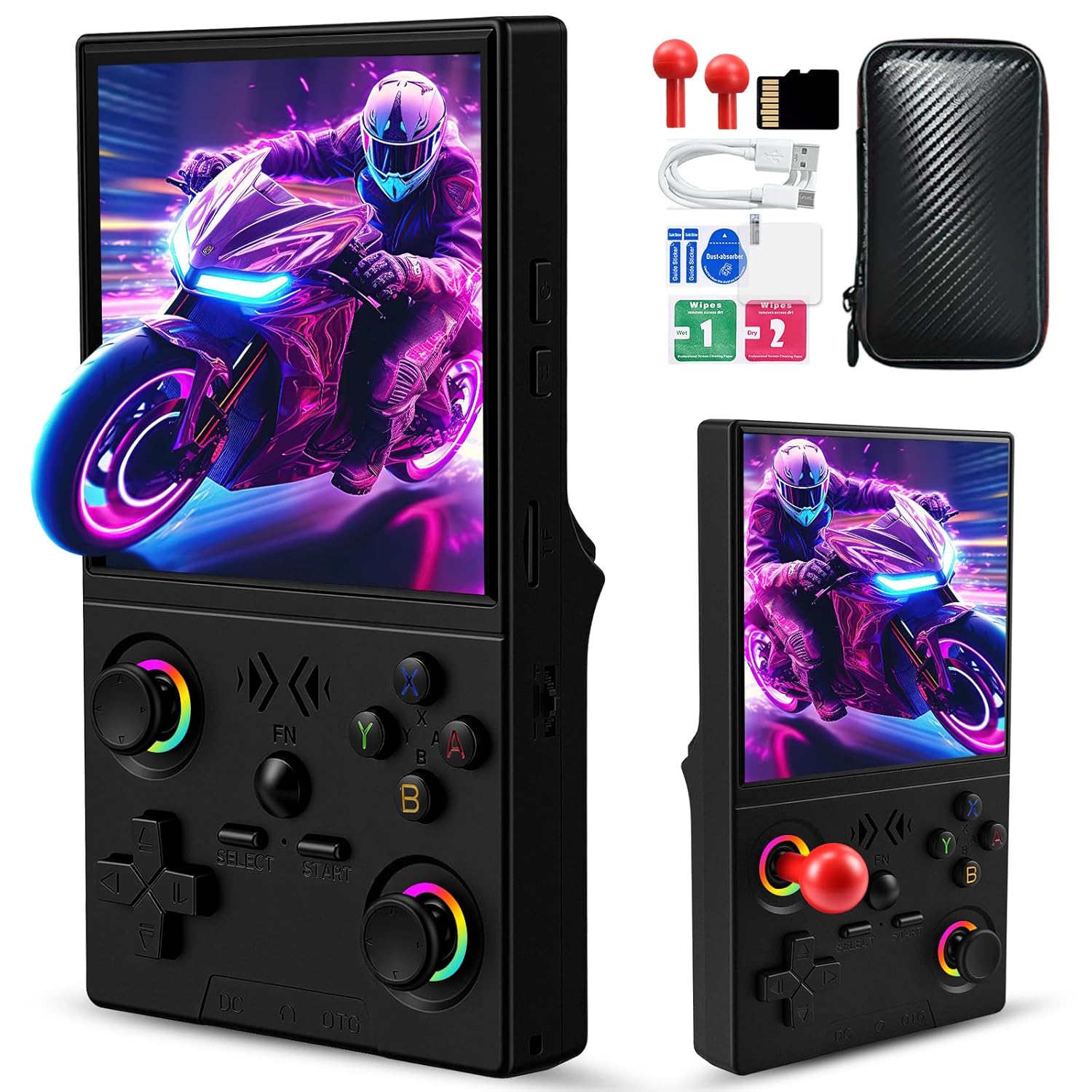Gaming Console Handheld Android - FLLBW XF40V 레트로 휴대용 게임 콘솔