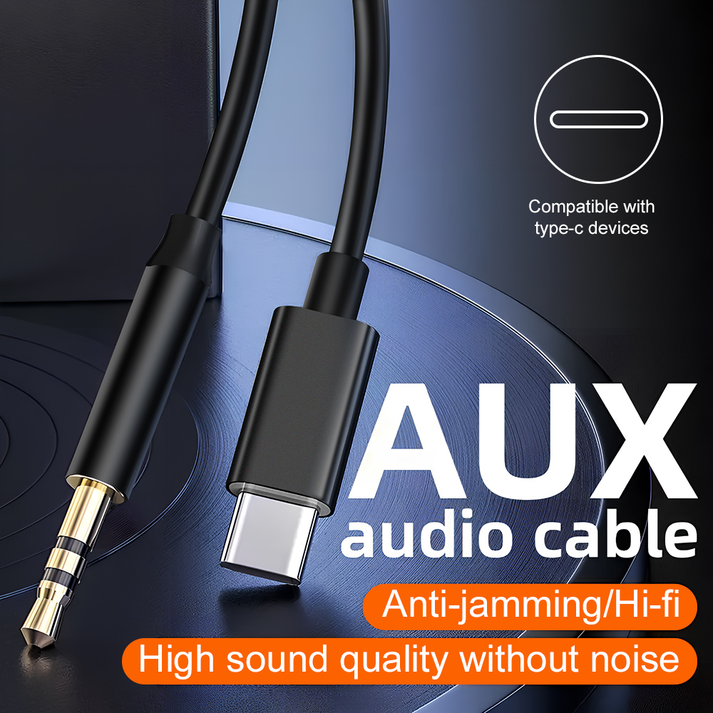 Gaming Console Connect With Phone - Type-C ~ 3.5mm AUX 오디오 케이블