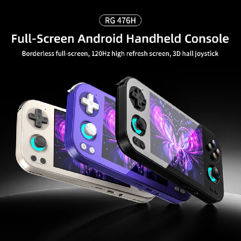 Gaming Console Handheld Android - 휴대용 게임 콘솔 RG476H 레트로 휴대용