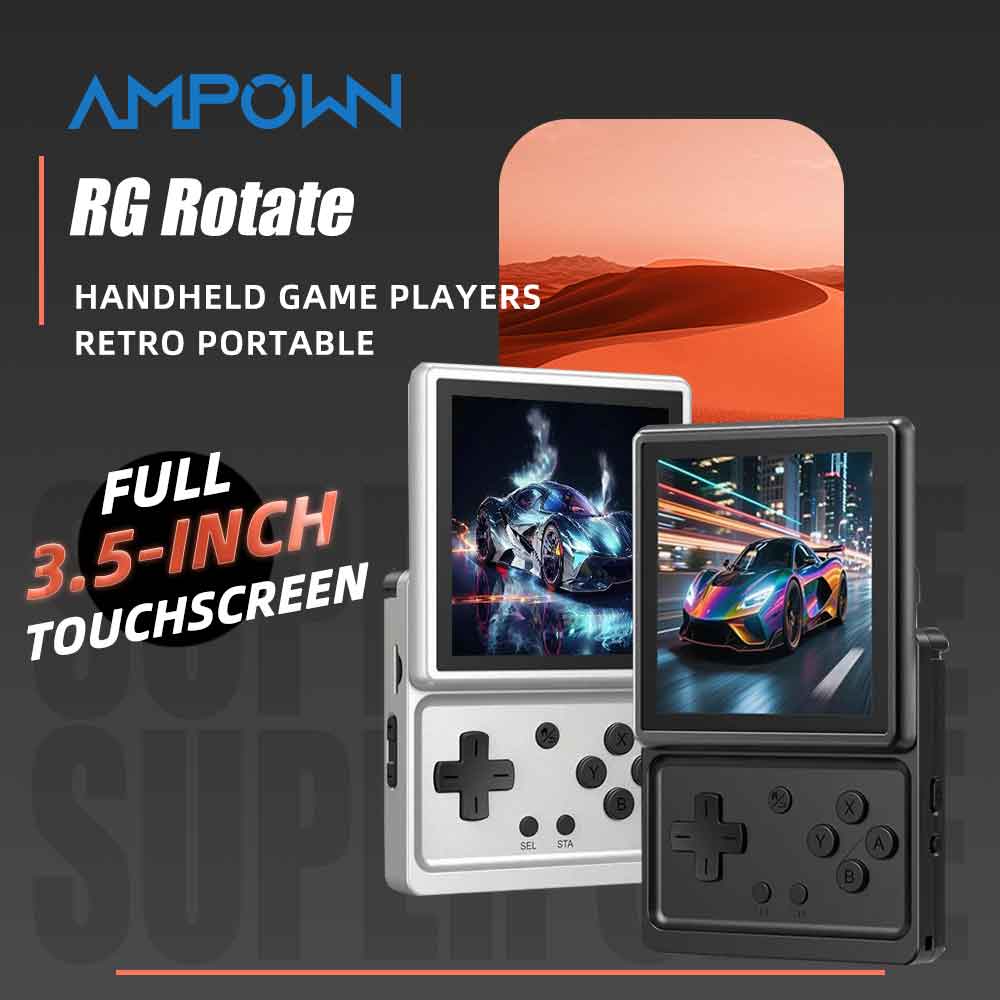Gaming Console Handheld Android - ANBERNIC RG 회전식 안드로이드 휴대용 게임