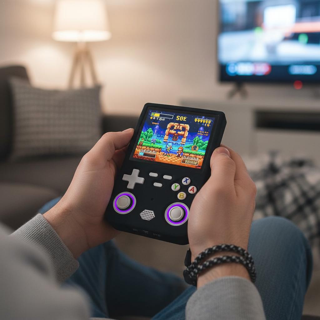 Gaming Console R36 Ultra - R36 울트라 실리콘 보호 케이스 휴대용
