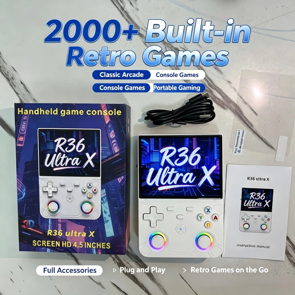 Gaming Console R36 Ultra - R36 울트라 X 레트로 휴대용 게임기