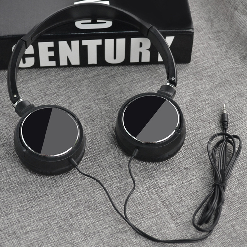Gaming Headset Wired - 접이식 소음 차단 스포츠 유선 이어폰