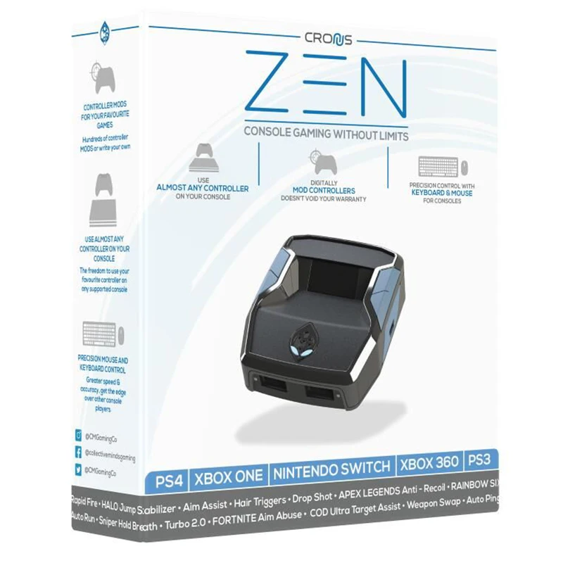 2025년 핫세일 크로누스 ZEN MAX2 게임 어댑터 - Console Gaming Zen 리뷰 및 가격