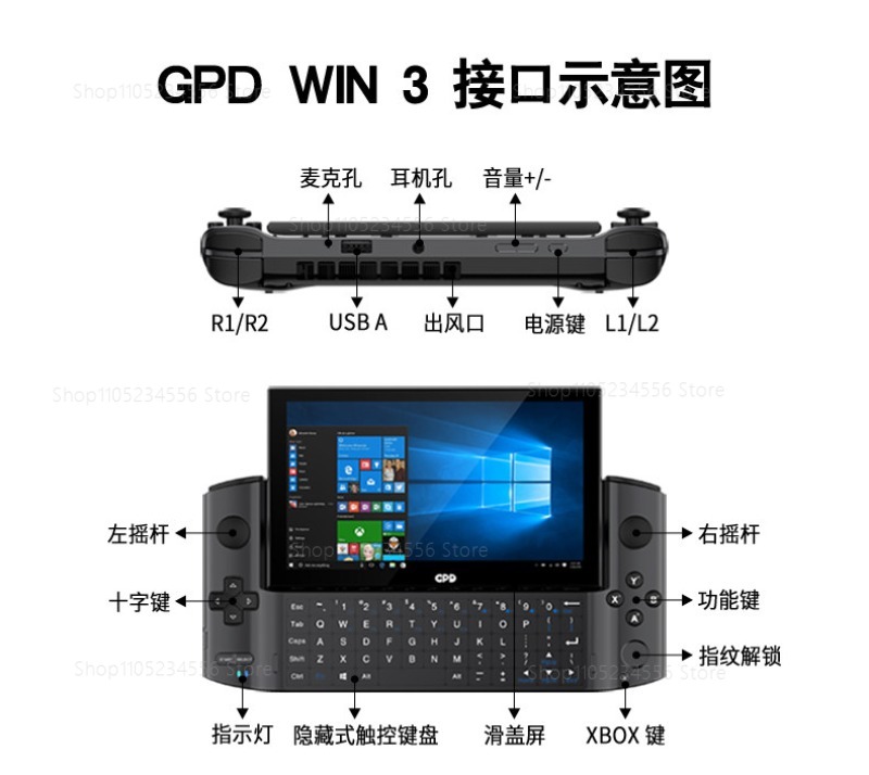 게임 콘솔 GPD 도킹 스테이션용 외부 디스플레이 GP - Handheld Gaming Console 리뷰 및 가격