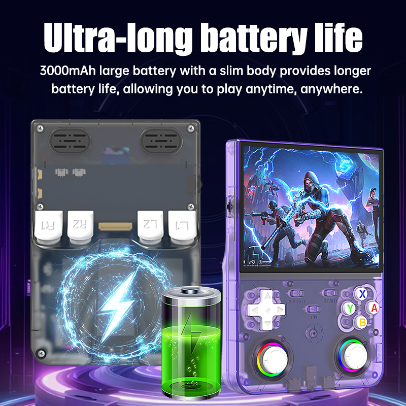 새로운 R36 울트라 X 휴대용 레트로 비디오 게임 콘 - Gaming Console Handheld Android 리뷰 및 가격