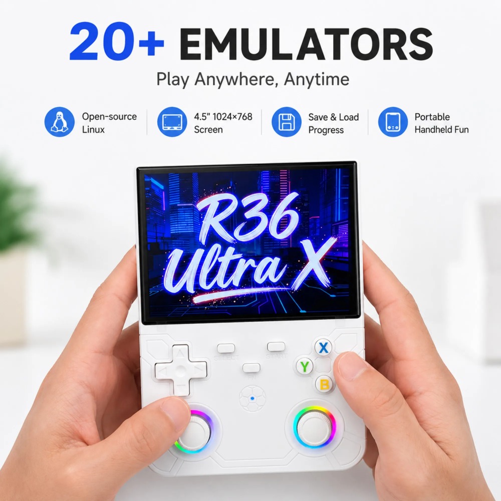 R36 울트라 X 레트로 휴대용 게임기 4.5인치 IP - Gaming Console R36 Ultra 리뷰 및 가격