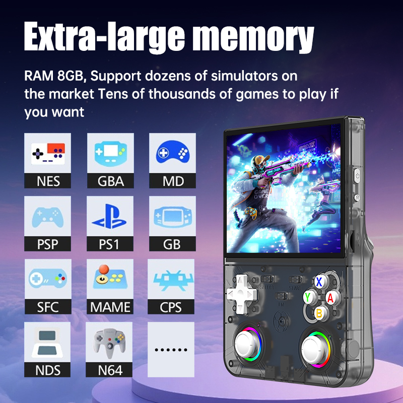 R36 울트라 X 레트로 휴대용 비디오 게임 콘솔 오픈 - Gaming Console R36 Ultra 리뷰 및 가격