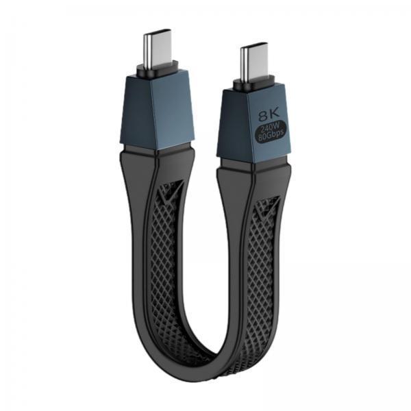 USB C-USB C 나일론 편조 240W 충전 케이블 - Gaming Console Connect With Phone 리뷰 및 가격