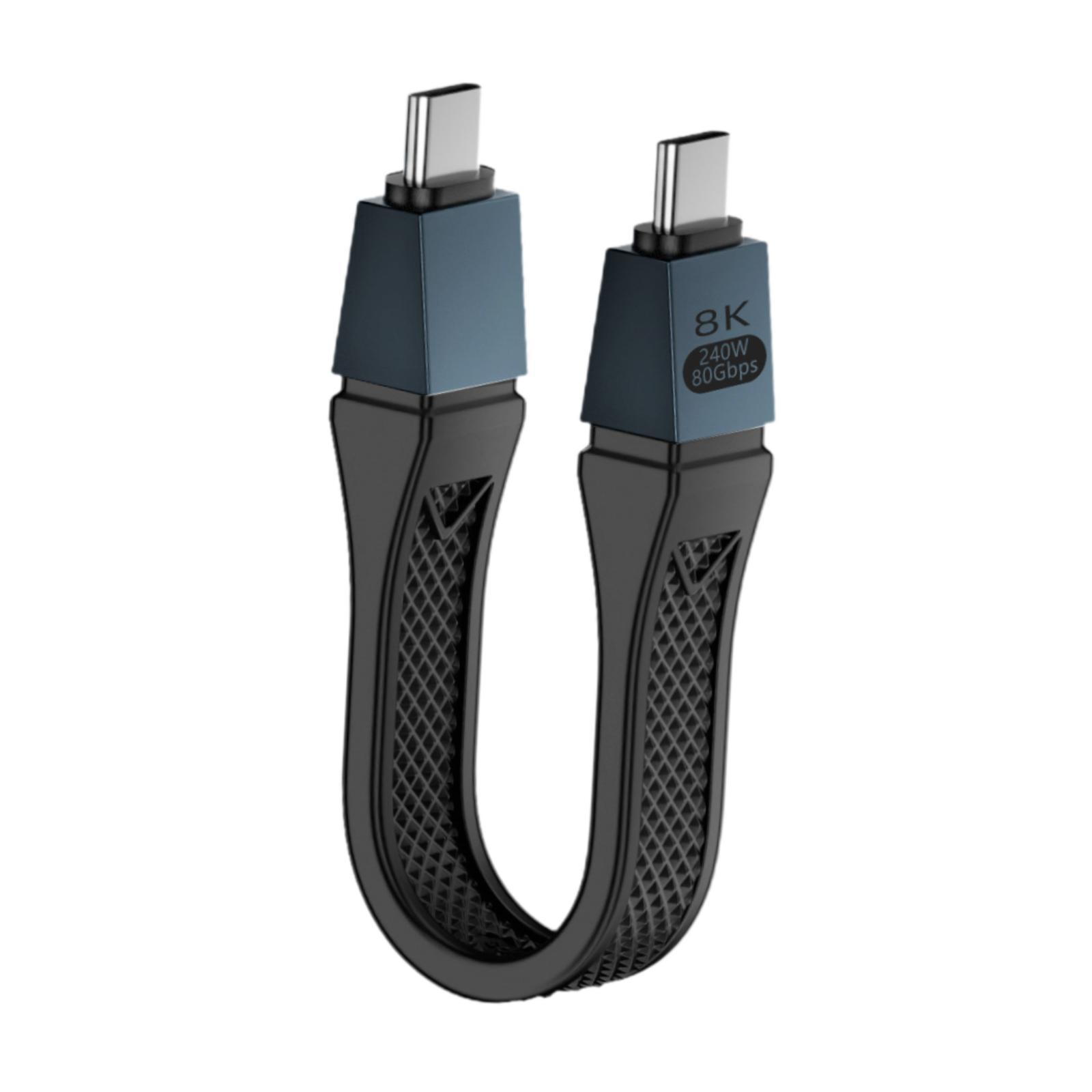 USB C-USB C 나일론 편조 240W 충전 케이블 - Gaming Console Connect With Phone 리뷰 및 가격