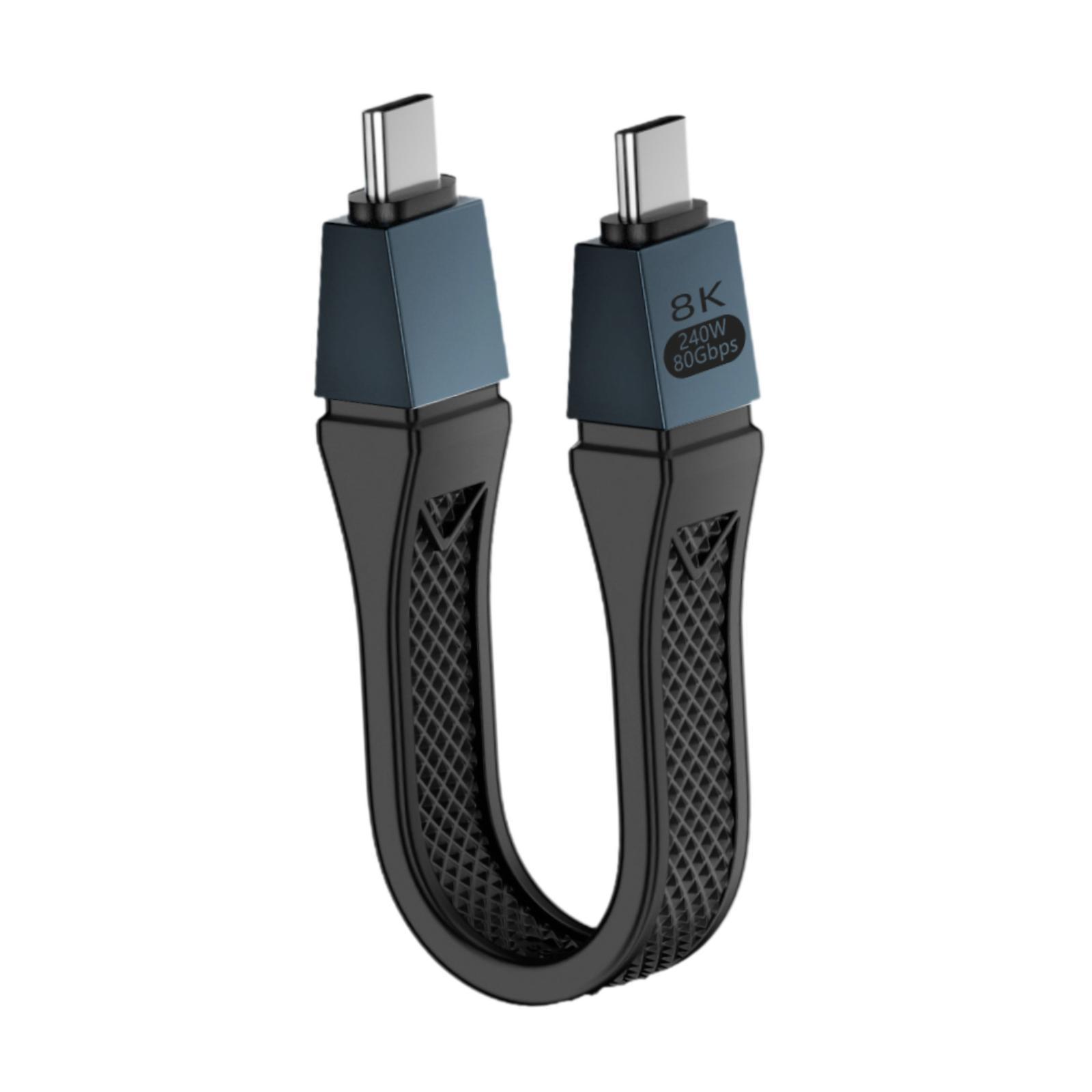 USB C-USB C 나일론 편조 240W 충전 케이블 - Gaming Console Connect With Phone 리뷰 및 가격
