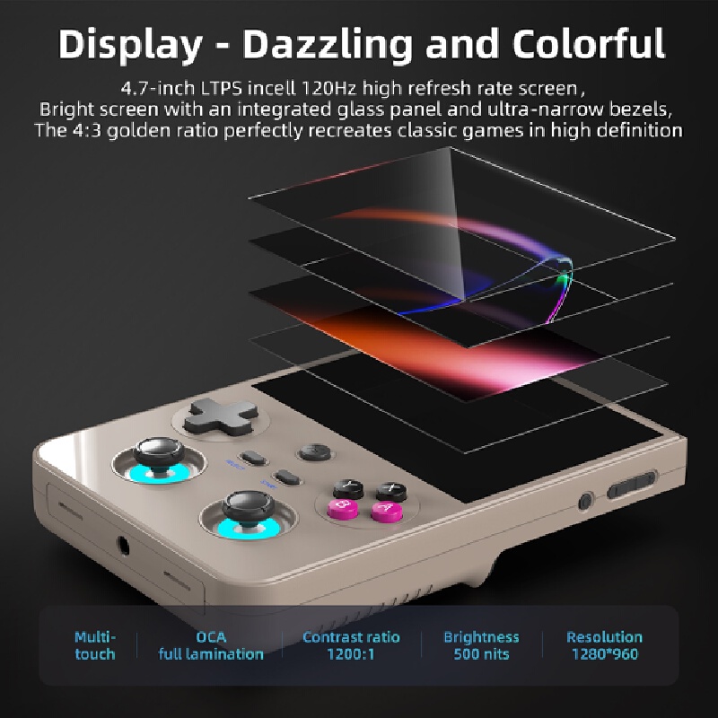 휴대용 게임 콘솔 Rg477v 레트로 휴대용 게임기 4 - Gaming Console Handheld Android 리뷰 및 가격