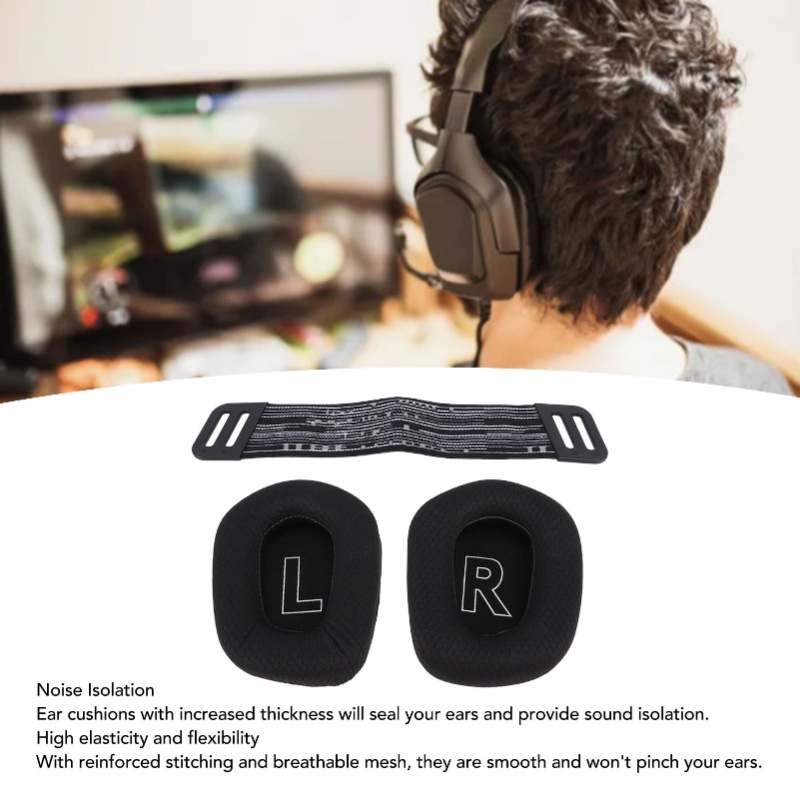 헤드셋 이어 패드 통기성 메쉬 고밀도 메모리 폼 이어  - Gaming Headset Wired 리뷰 및 가격