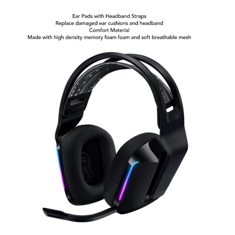 헤드셋 이어 패드 통기성 메쉬 고밀도 메모리 폼 이어  - Gaming Headset Wired 리뷰 및 가격