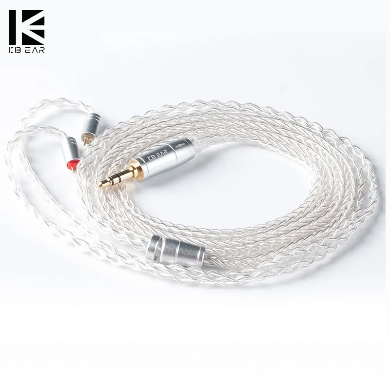 KBEAR 8 코어 업그레이드 실버 유선 이어폰 케이블 - Gaming Headset Wired 리뷰 및 가격