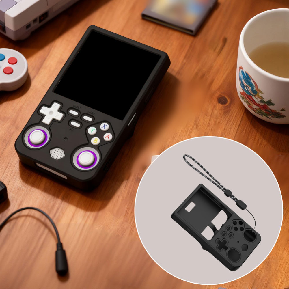 R36 울트라 게임 콘솔 용 끈이 달린 실리콘 케이스  - Gaming Console R36 Ultra 리뷰 및 가격