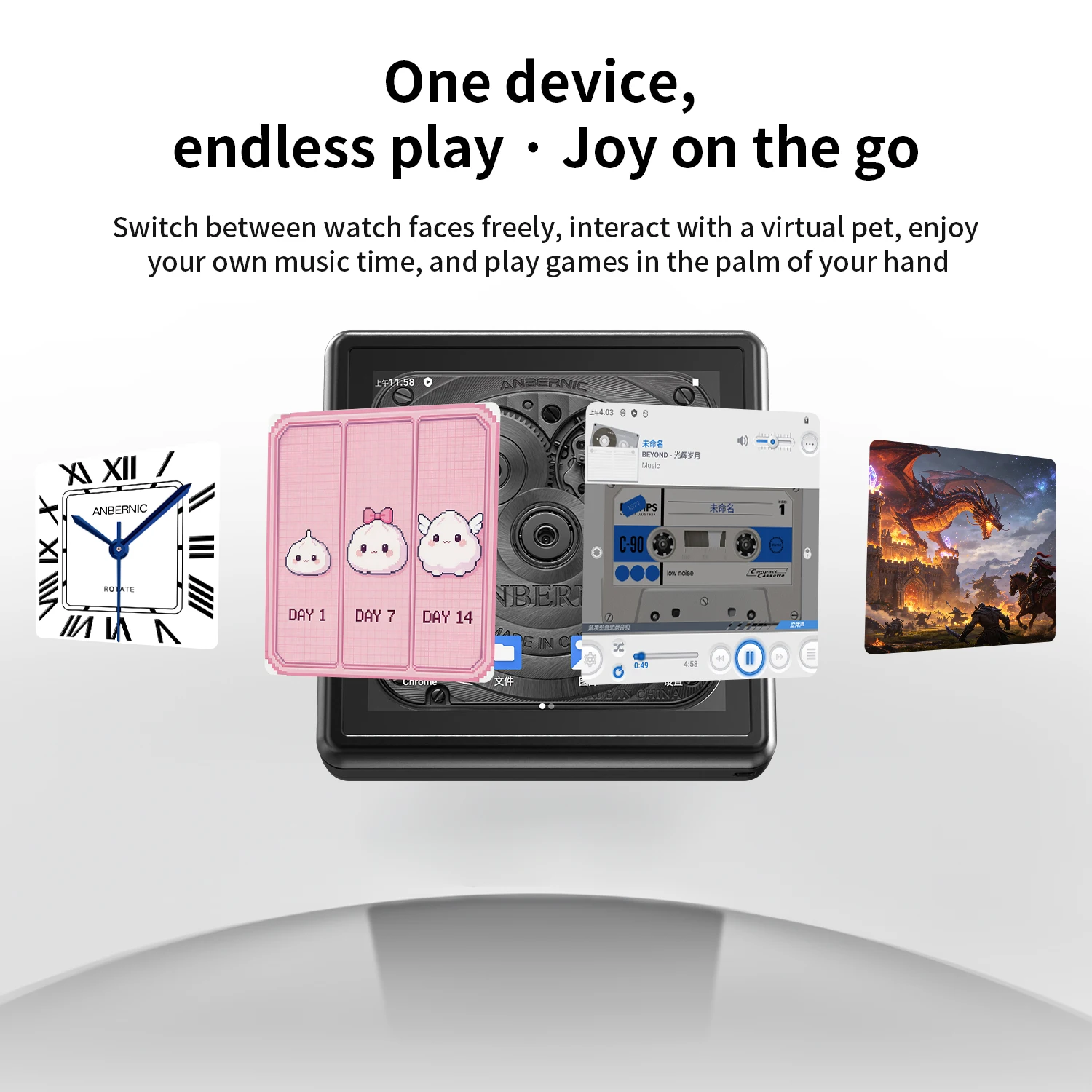 ANBERNIC RG 회전형 휴대용 게임 콘솔 3.5인 - Gaming Console Handheld Android 리뷰 및 가격